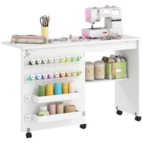 Homcom tavolo per macchina - homcom, da